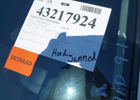 2012 Chevrolet Cruze 2Lt from USA, damaged, VIN 1G1PG5SC1C7102684